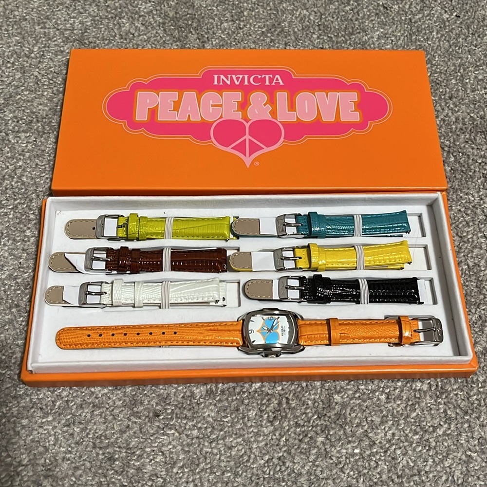 Invicta Peace & Love Watch Set